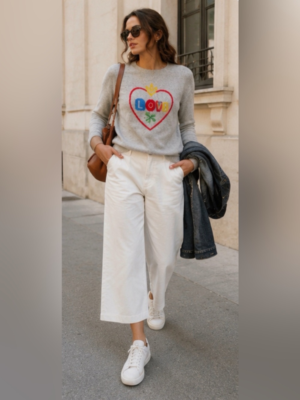 Anthropologie Nathalie Lete Love Cashmere Sweater Sz XS - Picture 3 of 14
